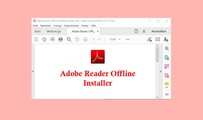 adobe acrobat reader x offline installer download