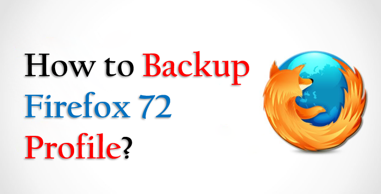Back up Firefox Profile