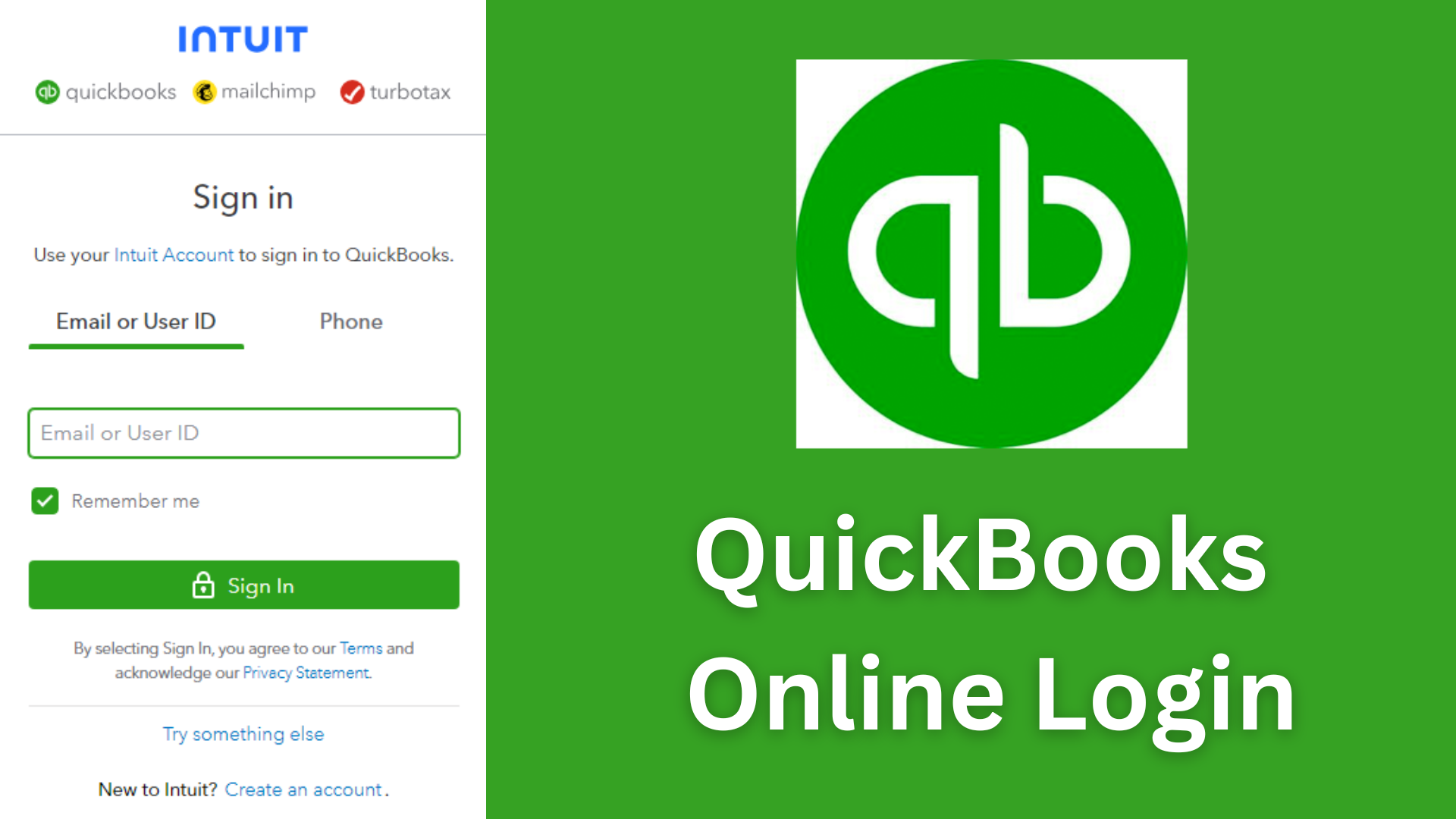 QuickBooks Online Login
